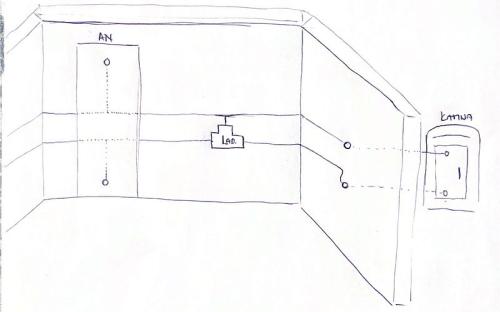 Půdorys řešení - návrh potrubí
