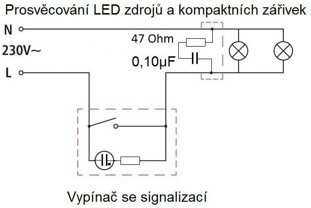 Zapojení kondenzátoru
