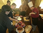 Marácký potlach 2015 - večeře 3kg uzené plece