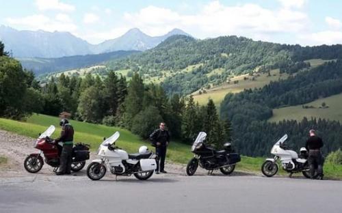 Výlet na motorkách Tatry 2017 – BMW R80 RT 