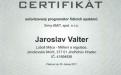 CERTIFIKÁT programátora 2015