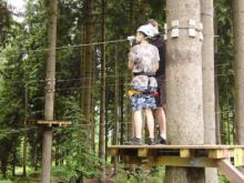 Lanový park Špindl 2012
