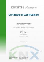 KNX certifikát