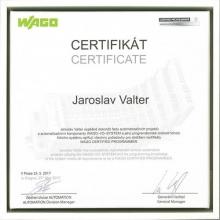 WAGO certifikát 2017