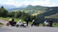 Výlet na motorkách Tatry 2017 – BMW R80 RT 