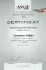 Certifikát AMiT